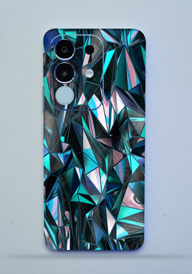 Gizmo Wraps Iqoo Z10x 5g Mobile Skin(Polygon blue)