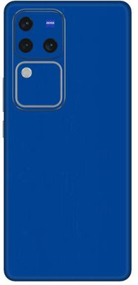Vcare GadGets Blue Glossy V30 Pro 5G Mobile Skin(Blue Glossy)