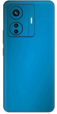 Vcare GadGets T1 Pro 5G Metallic Light Blue Shining Back Side Premium Mobile Skin(Metallic Light Blue Shining)