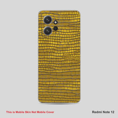 VYBE The Smart Choice Redmi Note 12 Pattern Mobile Skin Mobile Skin(Multi Colour AF8)