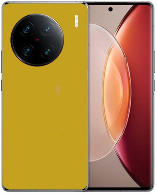 BugguSkin vivo X90 Pro Mobile Skin(Ulltra Super Golden Matte Skin With High Matte Finish., Mobile Skin (Back+Side+Camera))