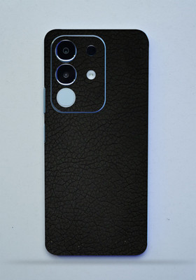 Gizmo Wraps Iqoo Z10x 5g Mobile Skin(Black Leather)