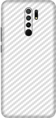 ARAYLE Poco M2 Mobile Skin(Transparent 3D Carbon Fiber Edge To Ege)