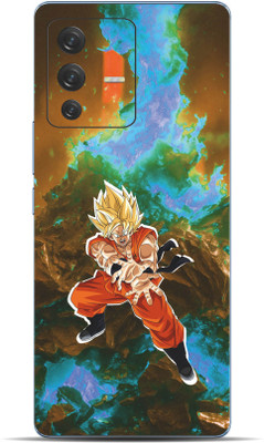 VYBE Vivo V23 Pro Goku Mobile Skin Mobile Skin(Viridian 32)