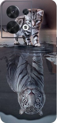 BUGGU Oppo Reno 8 5G Mobile Skin(Lion Shadow Skin With High Matte Finish.)
