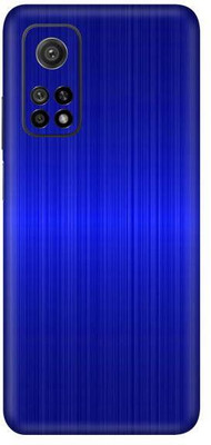 Vcare GadGets Mi 10 T 5G Mobile Skin(Dark Blue Brushed)