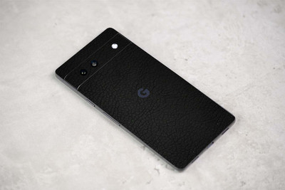 TJ CREATION Google Pixel 7a 5G Mobile Skin(Ulltra Super Sparkling Black Glitter Skin With High Matte Finish......)