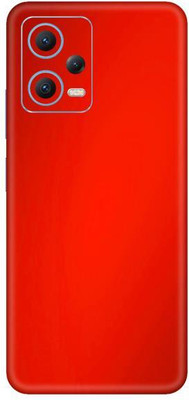 Vcare GadGets Redmi Note 12 5G Mobile Skin(Red)