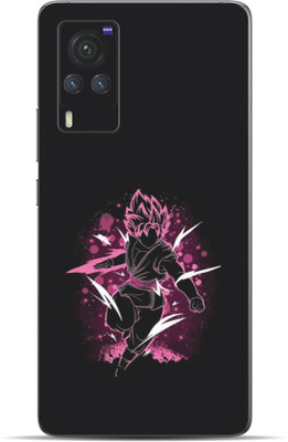 VYBE Vivo X60 Pro Goku Mobile Skin Mobile Skin(Tyrian Purple 38)