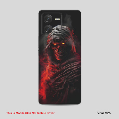 VYBE The Smart Choice Vivo V25 Luffy Mobile Skin Mobile Skin(Orangy Red A35)