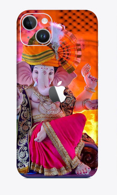 SkinoMania iphone 14 Mobile Skin(Multicolor Ganesha)