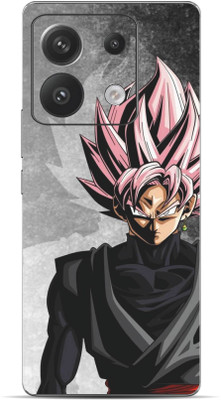VYBE The Smart Choice Redmi 13 Goku Mobile Skin Mobile Skin(Tea rose (Red) 21)