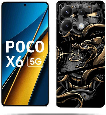 LAMHA Poco X6 5G.. Mobile Skin(Ultra Super Multicolor Skin With HiighQuality Matte Finish.)
