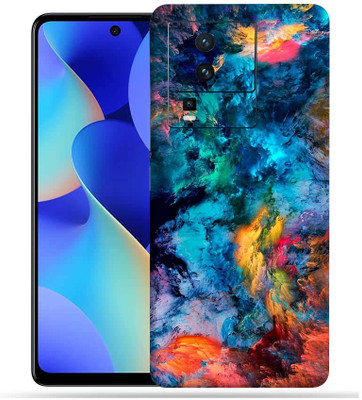 Satisfactory Vivo Iqoo Neo 7 Pro 5G, Color Cloud, OggyBaba Mobile Skin(Multicolor Mobile Skin With camera)
