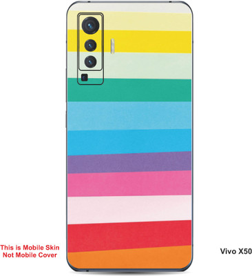 VYBE The Smart Choice Vivo X50 Art Embossed Mobile Skin(Jellyfish 8)