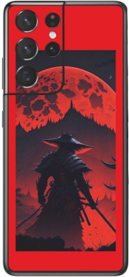VYBE The Smart Choice galaxy s21 ultra Anime Mobile Skin Mobile Skin(Black 183)