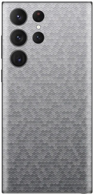 Orgic India Samsung S23 Ultra Mobile Skin(Honeycomb Silver)