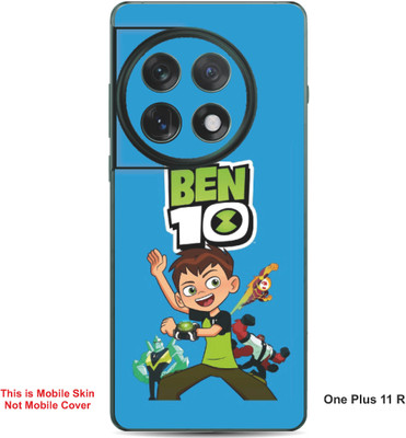 VYBE The Smart Choice One Plus 11R Ben 10 Embossed Mobile Skin(Curious Blue 27)