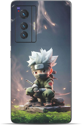 VYBE Vivo X70 Goku Mobile Skin Mobile Skin(Payne's Gray 39)