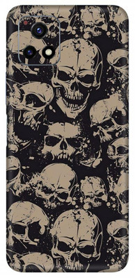 SKINADDA Vivo Y72 5G Premium Vinyl Mobile Skin(Multicolor)