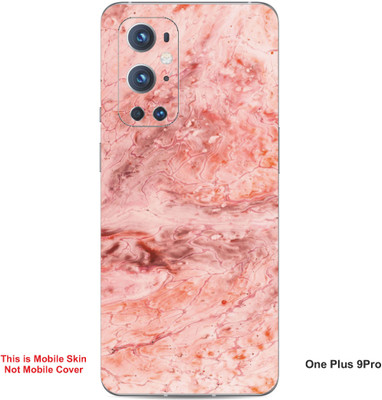 VYBE The Smart Choice One Plus 9 Pro Abstract Embossed Mobile Skin(Plum Purple A5)
