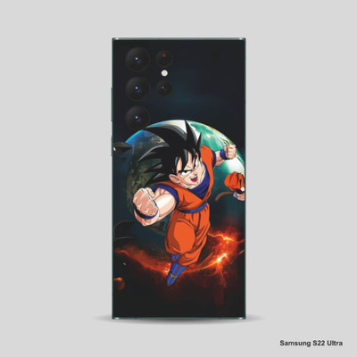 VYBE The Smart Choice Samsung S22 Ultra Goku Mobile Skin Mobile Skin(Dark Jungle Green 29)