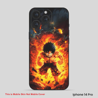 VYBE The Smart Choice iPhone 14 Hulk Embossed Mobile Skin(Mineral Grey 17)