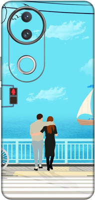 wrap craft VIVO V50E 5G Premium Vinyl BACK 40 Mobile Skin(Multicolor)