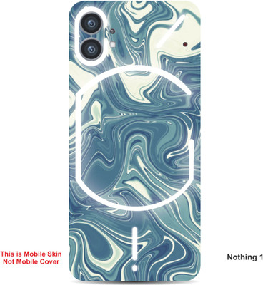 VYBE The Smart Choice Nothing 1 Abstract Embossed Mobile Skin(Vanilla 1)