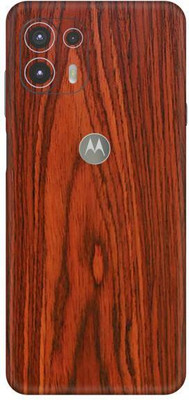 Vcare GadGets Moto Edge 20 Fusion Mobile Skin(Wooden)