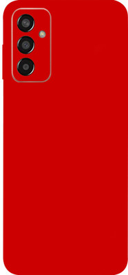 BUGGU Samsung Galaxy F13 SAMSUNG Galaxy F13 Mobile Skin(Red Matte Skin With High Matte Finish.)