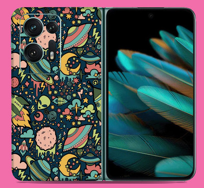 SkinoMania OPPO Find N2 Mobile Skin(Multicolor)