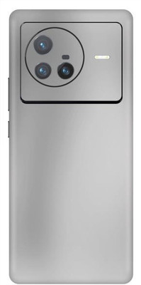 Vcare GadGets X80 5G Mobile Skin(Shining Mirror Silver)