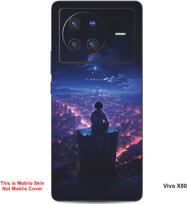 VYBE The Smart Choice Vivo X80 Naturel Mobile Skin(Cobalt 14)