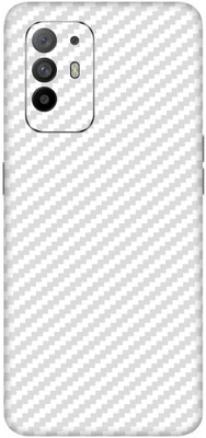 ARAYLE Oppo F19 Pro Plus Mobile Skin(Transparent 3D Carbon Fiber Edge To Ege)