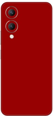 Vcare GadGets Vivo Y17s Mobile Skin(Red Matte)