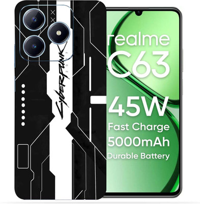 OggyBaba Realme C63 5g Mobile Skin(Black Cyberpunkh)