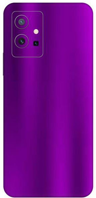 Vcare GadGets Metallic Purple Shining vivo Y75 5G Mobile Skin(Metallic Purple Shining)