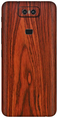Vcare GadGets Asus Zenfone 6 Z Mobile Skin(Wooden)