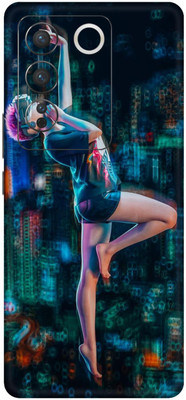 AMTHA AMTHA VIVO V27 5G Mobile Skin(Multicolor)