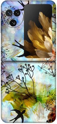 wrap craft SAMSUNG GALAXY FIND N3 FLIP 5G Premium Vinyl Mobile Skin(Multicolor)