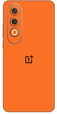 Vcare GadGets Orange Matte OnePlus Nord CE4 5G With Logo Mobile Skin(Orange Matte)