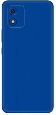 Vcare GadGets Blue Glossy vivo Y15s Mobile Skin(Blue Glossy)