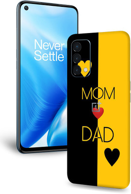 SkinoMania one Plus N200 5G Mobile Skin(Multicolor Mom Dad)