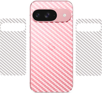 SCREENIX GOOGLE PIXEL 9, || 3D CARBON FIBER BACK LAMINATION || (PACK OF 2) Mobile Skin(TRANSPARENT)
