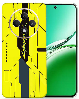 OggyBaba OggyBaba Oppo Reno 12f Mobile Skin(Cyberpunkh Yellow)