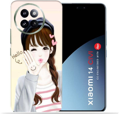 OggyBaba Xiaomi 14 Civi Mobile Skin(Cute-Girl)