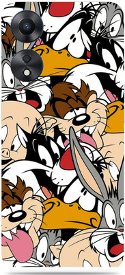 SkinoMania OPPO A78 5G Mobile Skin(Multicolor Funny An)