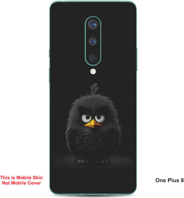 VYBE The Smart Choice One Plus 8 Angry Bird Embossed Mobile Skin(Iridium 17)