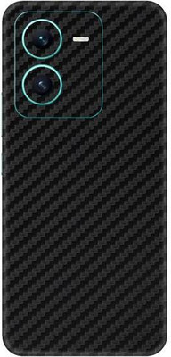 Vcare GadGets V25 5G Mobile Skin(Fiber Carbon Black)